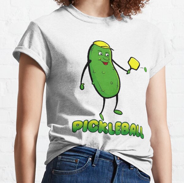 Item preview, Funny pickle playing pickleball                                    designed and sold by dianyagami.