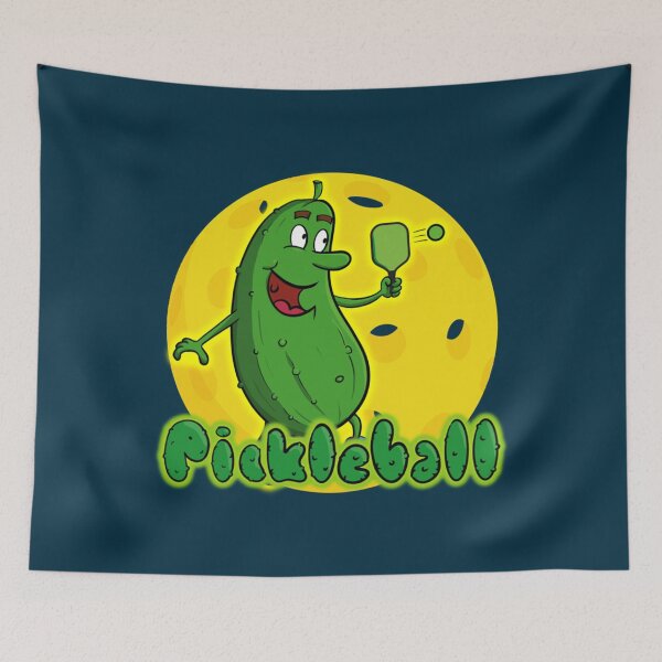 Item preview, Funny pickle playing pickleball                              designed and sold by dianyagami.