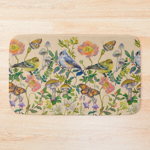 Item preview, Flower Birds Garden designed and sold by claramcallister.
