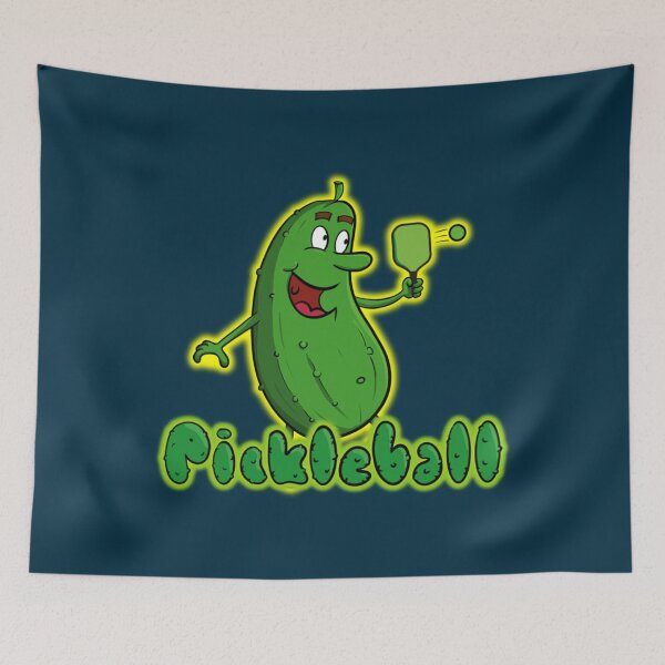 Item preview, Funny pickle playing pickleball                            designed and sold by dianyagami.
