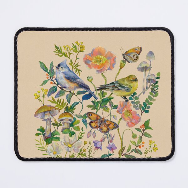 Item preview, Flower Birds Garden designed and sold by claramcallister.