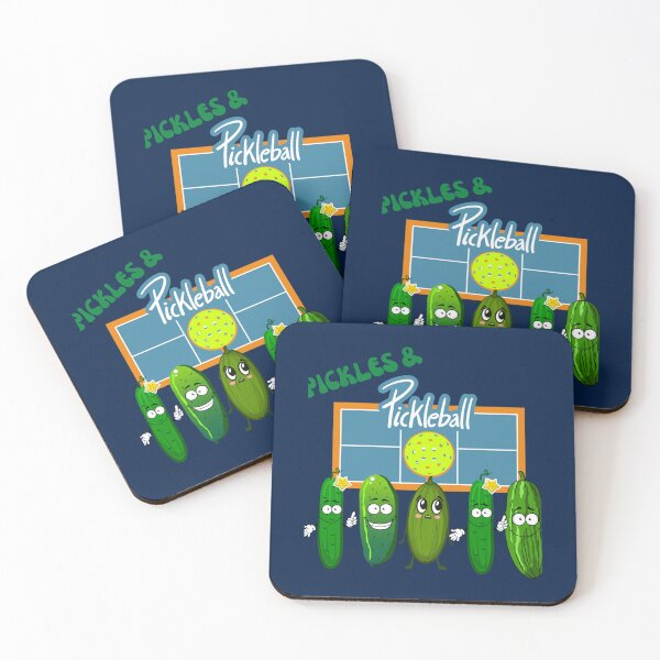 Item preview, funny pickle playing pickleball             designed and sold by dianyagami.