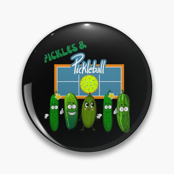 Artikelvorschau, lustige Gurke, die Pickleball spielt entworfen und verkauft von dianyagami.