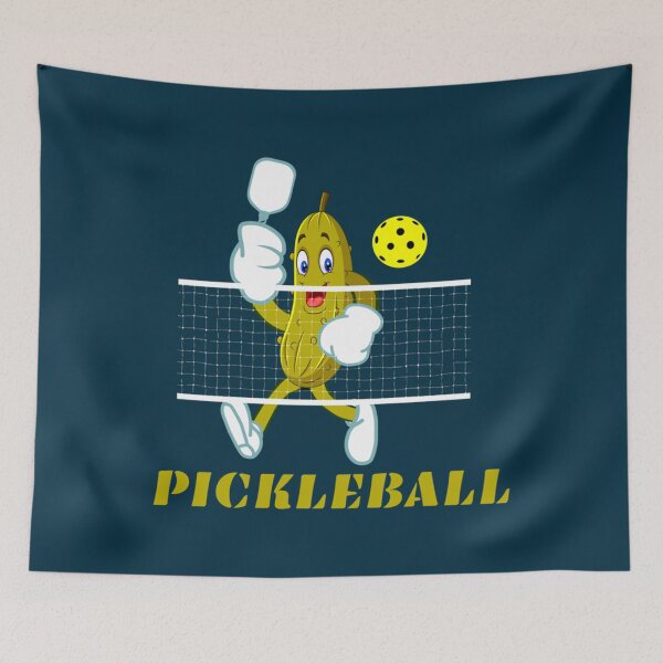 Item preview, Funny Pickle Playing Pickleball    designed and sold by dianyagami.