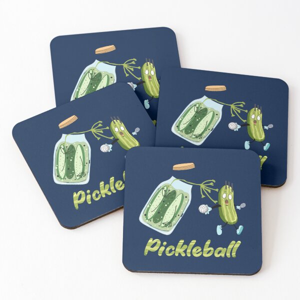 Item preview, Funny Pickle Playing Pickleball       designed and sold by dianyagami.