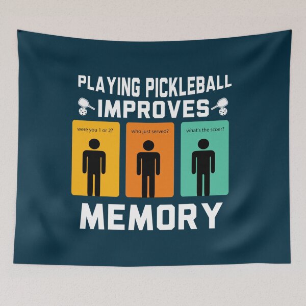 Item preview, Playing Pickleball improves memory               designed and sold by dianyagami.