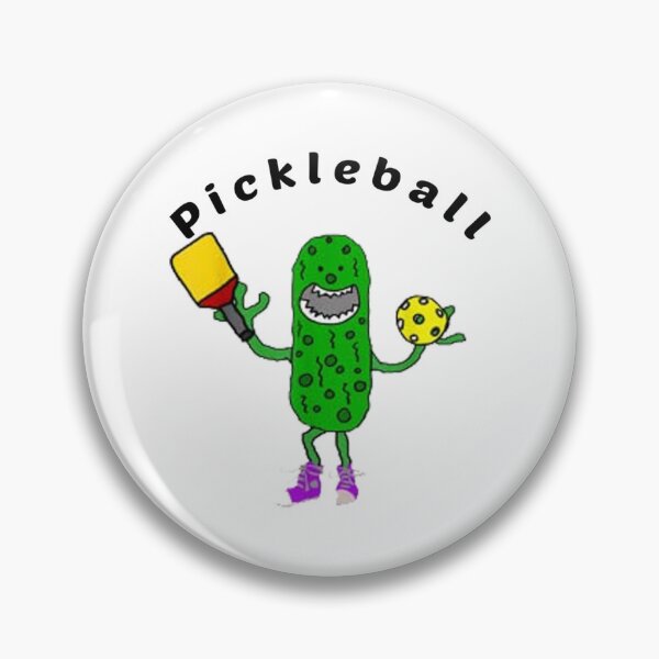 Artikelvorschau, Lustige Essiggurke, die Pickleball spielt entworfen und verkauft von dianyagami.
