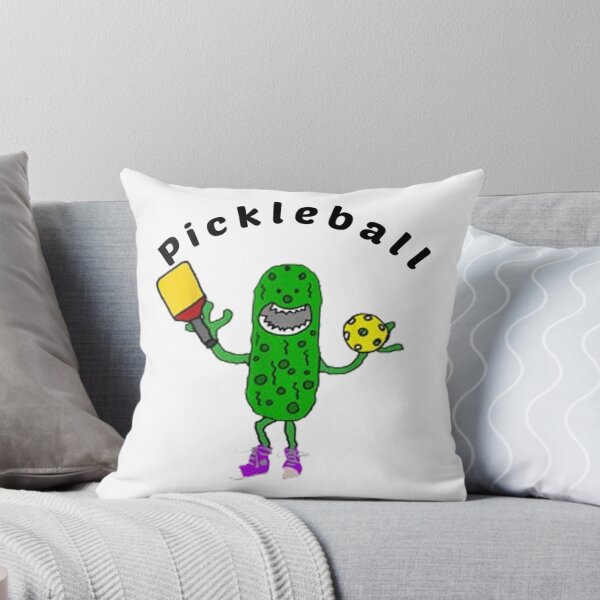 Item preview, Funny Pickle Playing Pickleball                                                  designed and sold by dianyagami.