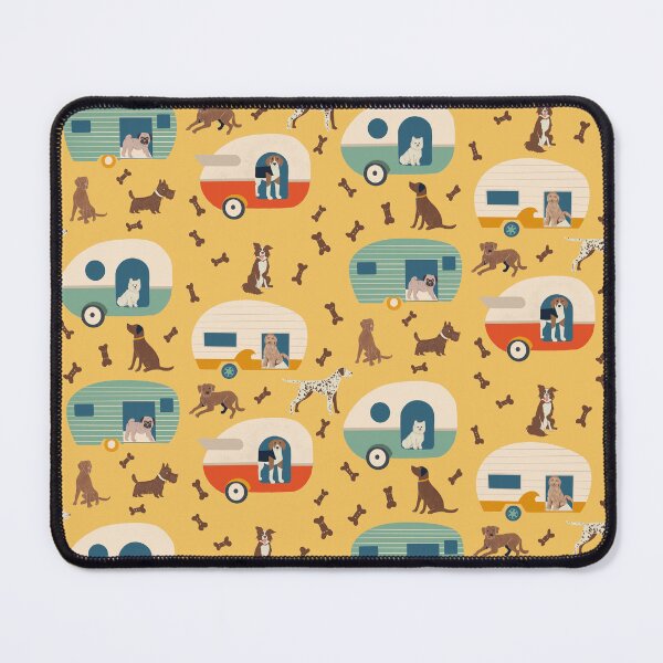 Item preview, Dog campers designed and sold by Papergrape.