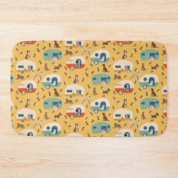 Item preview, Dog campers designed and sold by Papergrape.