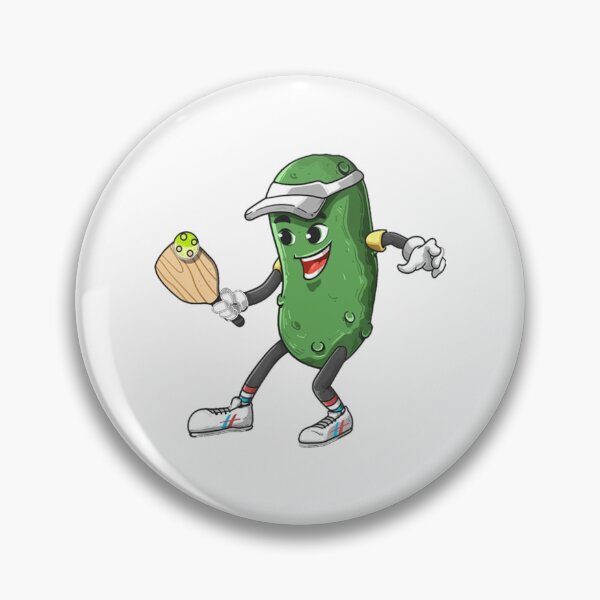 Artikelvorschau, Lustige Essiggurke, die Pickleball spielt entworfen und verkauft von dianyagami.