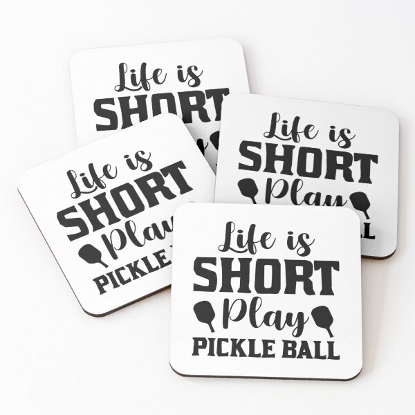 Item preview, Life is Short Pickle Ball Play                             designed and sold by dianyagami.