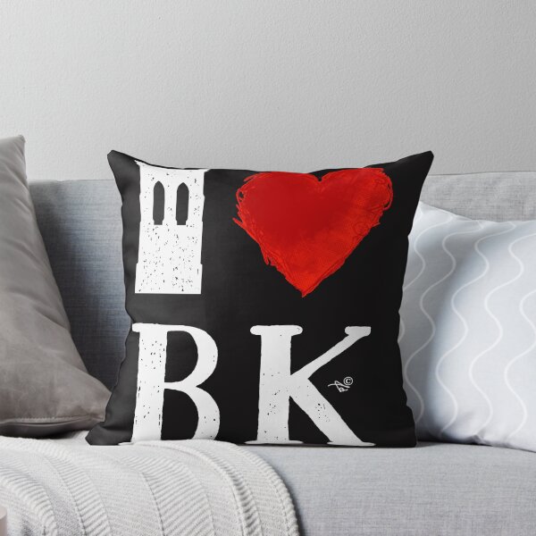 Item preview, I Heart Brooklyn (remix, white) by Tai's Tees designed and sold by Taiz Teez.