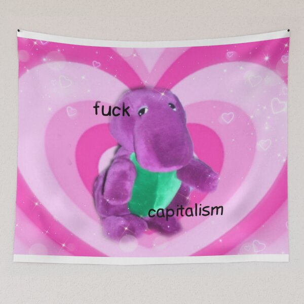 Item preview, Fck capitalism <3 designed and sold by athanimeworm.