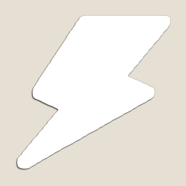 Item preview, Lightning bolt [white] designed and sold by allstars007.