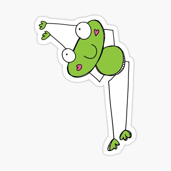 Item preview, Corner Frog designed and sold by fromthepond.