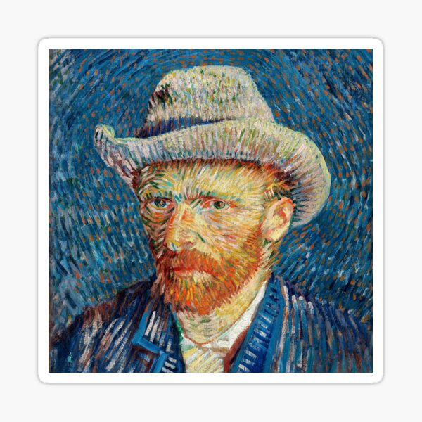 Van Gogh Stickers for Sale