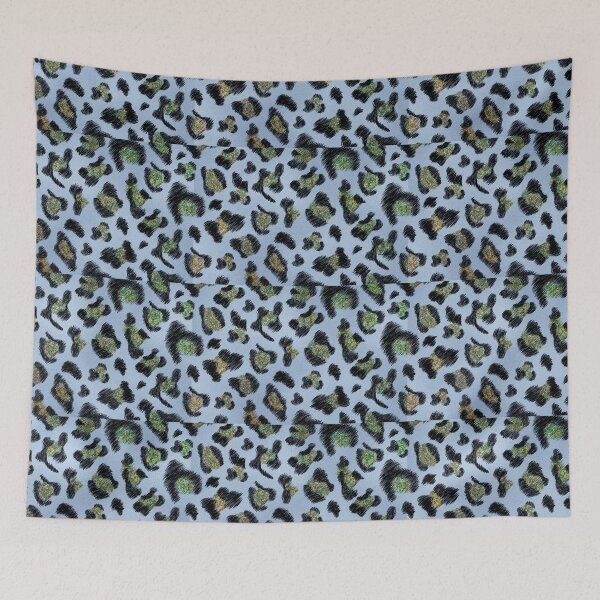 Item preview, green and blue leopard print designed and sold by Dawaly.
