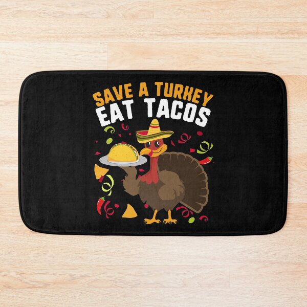 Item preview, Save A Turkey Eat Tacos Sombrero Mexican Thanksgiving designed and sold by QueenOfPrint.