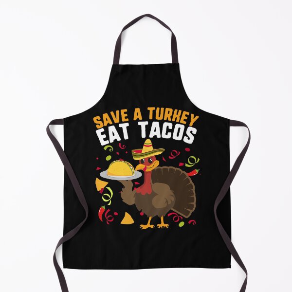 Item preview, Save A Turkey Eat Tacos Sombrero Mexican Thanksgiving designed and sold by QueenOfPrint.