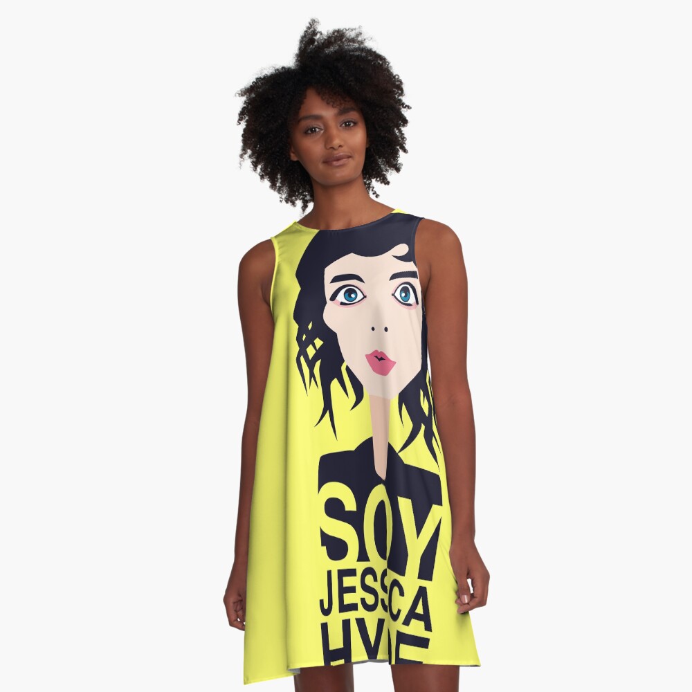 Jessica Hyde Vestido acampanado