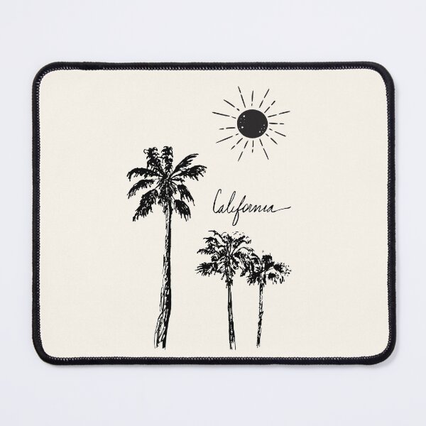 Item preview, california palm trees, minimalist boho vibes designed and sold by BohemiWANDERS.