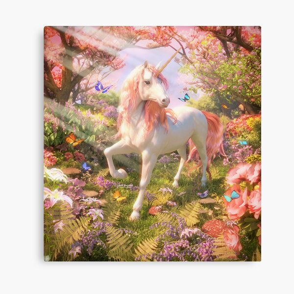 Canvas Picture Unicorn Dream Panorama Picture Art Prints m0393 