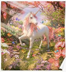 Unicorn Spring Poster