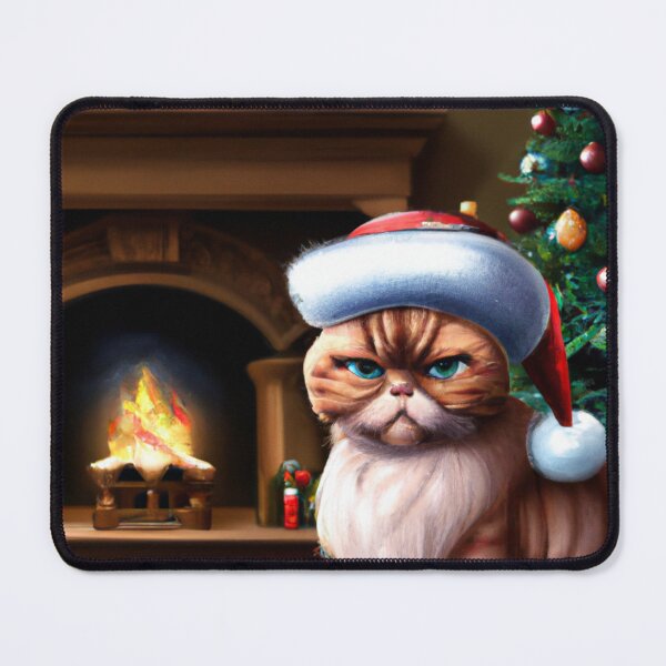 Item preview, Gato de navidad designed and sold by elevatedPrints.