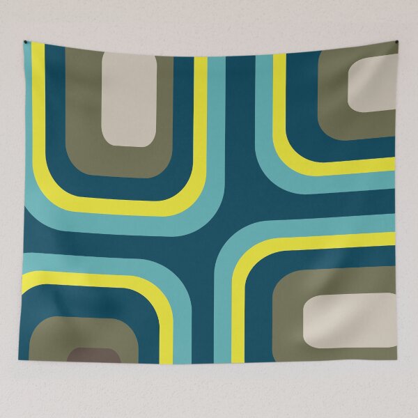 Item preview, Mid Century Square Pattern #3 designed and sold by Lore White.