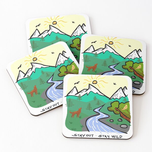 Item preview, Stay Out - Stay Wild designed and sold by siyu.