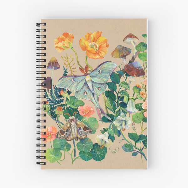 Item preview, Floral Luna Moth designed and sold by claramcallister.