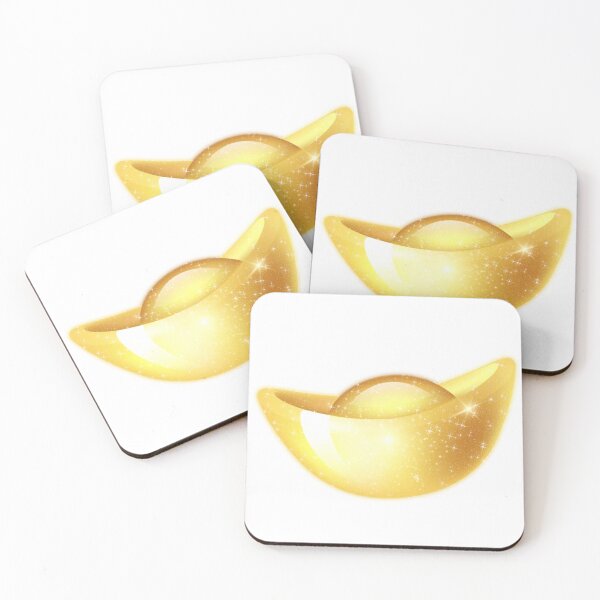 Item preview, Fortune Moon Gold Chinese Lunar Mini Lucky Ingot Year designed and sold by Jolly-Yosei.