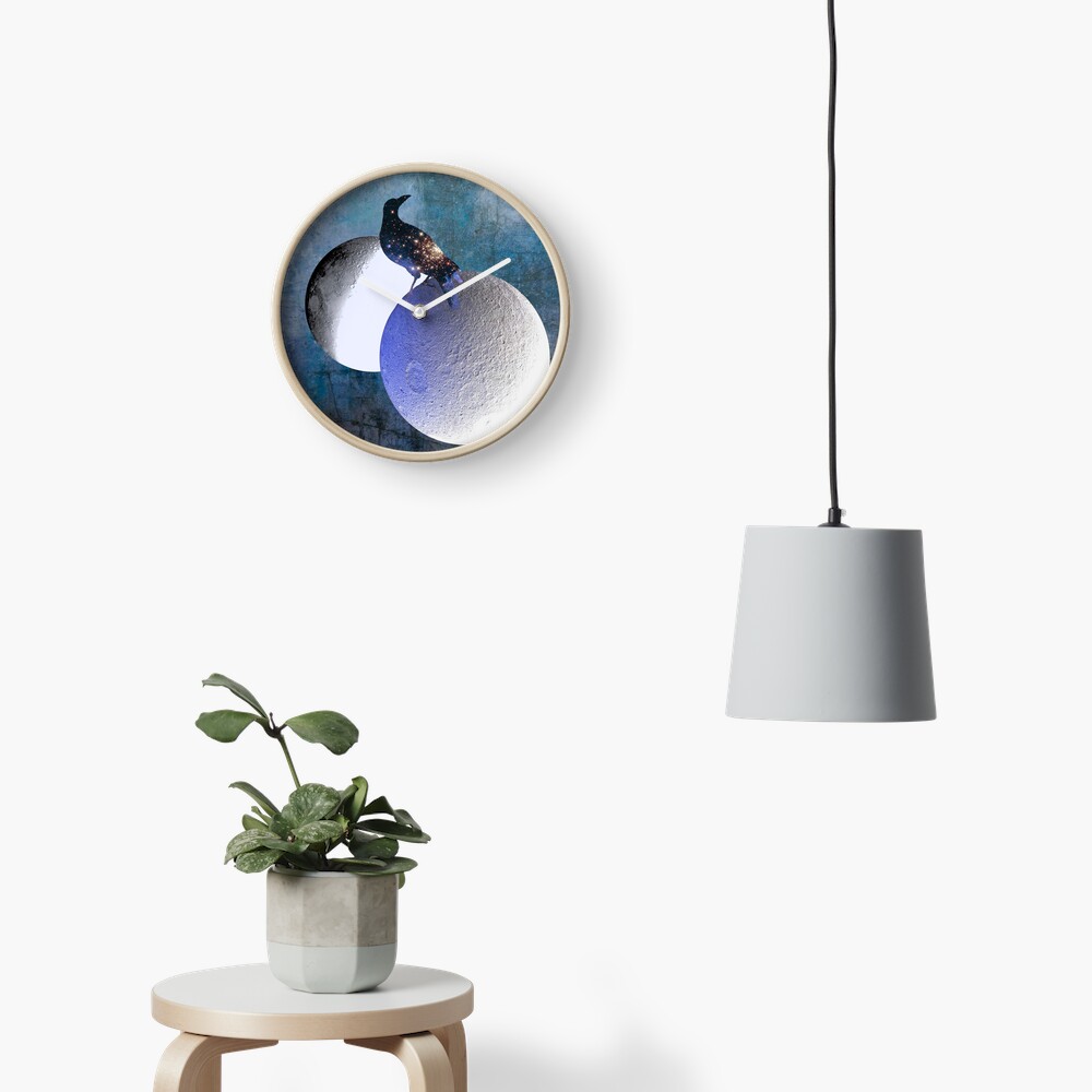 New worlds thought Crow Clock