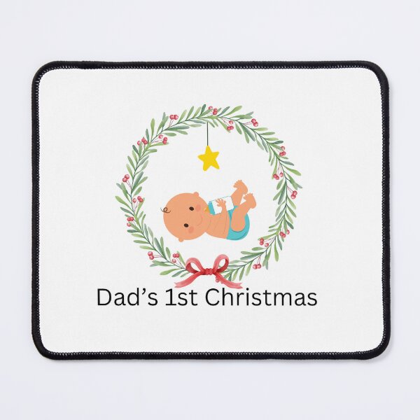 Item preview, Dad’s 1st Christmas graphic designed and sold by JoyGDesigns.
