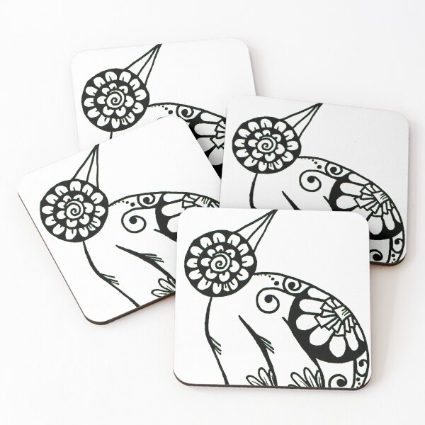 Item preview, ZenDoodle Bird I (0435) designed and sold by GriefAndCreativity.