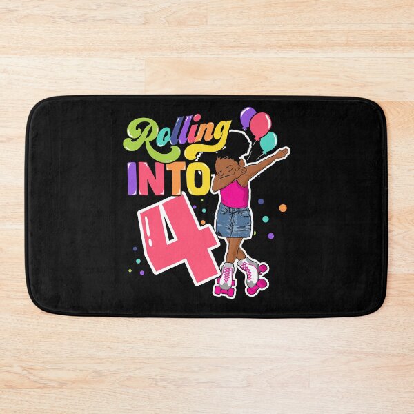 Item preview, Rolling Into 4 Years Old Dabbing Roller Skate 4th BDay designed and sold by QueenOfPrint.