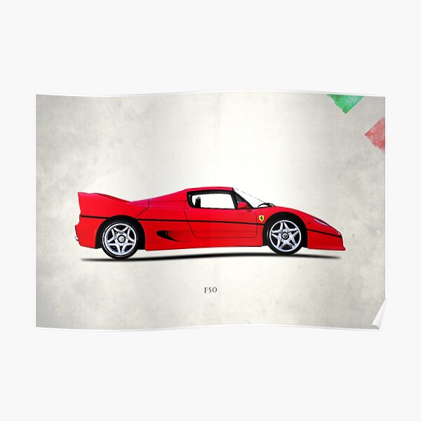 Ferrari F50 Posters | Redbubble