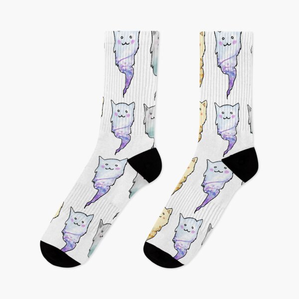 Item preview, Ghost Cats - Winter, Autumn, Flower, Fog  designed and sold by TinyCatMerchant.