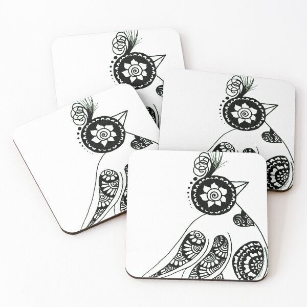 Item preview, ZenDoodle Bird III (0438) designed and sold by GriefAndCreativity.