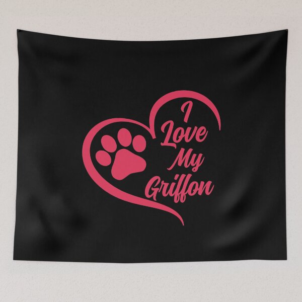Item preview, I Love My Griffon, Brussels Griffon Dog designed and sold by GreatWest.