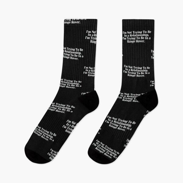Item preview, I'm Not Trying To Be In a Relationship, I'm Trying To Be In a Range Rover. designed and sold by PostiveText.