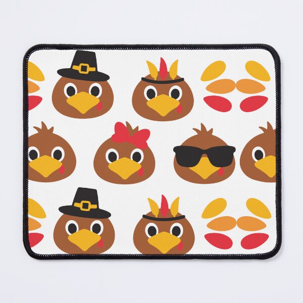 Item preview, Cute Crazy Turkey Faces Pack Funny Pet Thanksgiving Also Girl and Boy  designed and sold by Pexilus.