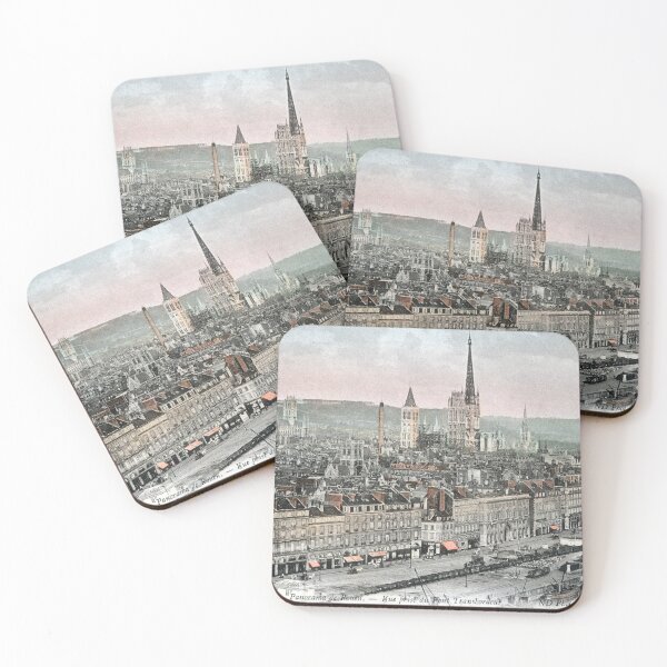Item preview, 1905 Panoramic View of Rouen France designed and sold by historicimage.