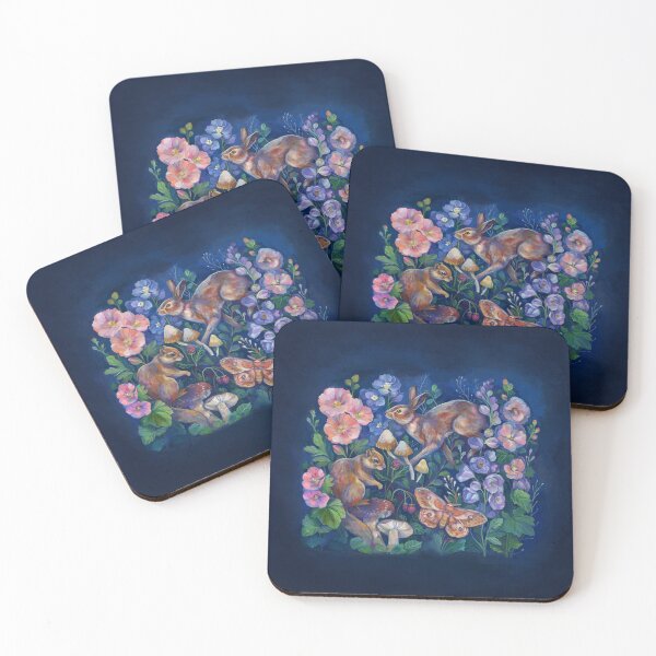 Item preview, Rabbit Floral Garden designed and sold by claramcallister.