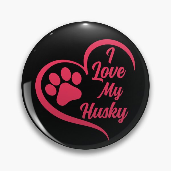 Item preview, I Love My Husky, Siberian Husky Dog designed and sold by GreatWest.