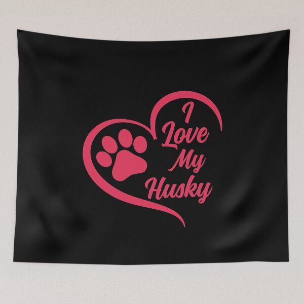 Item preview, I Love My Husky, Siberian Husky Dog designed and sold by GreatWest.