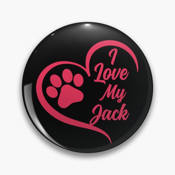 Item preview, I Love My Jack, Jack Russell Terrier Dog designed and sold by GreatWest.