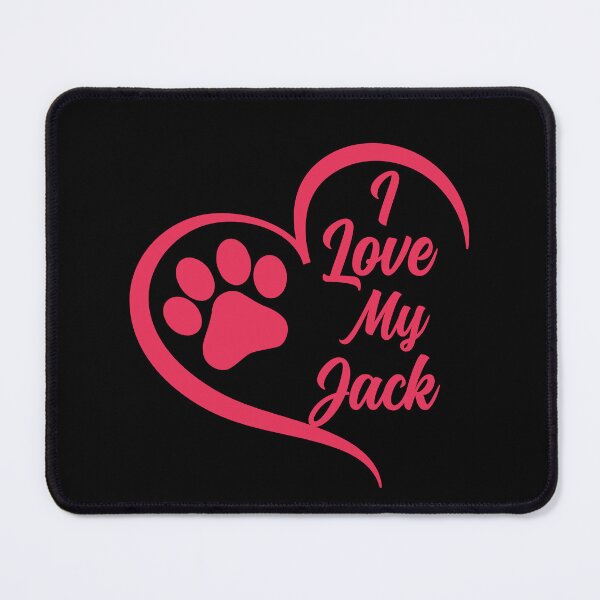 Item preview, I Love My Jack, Jack Russell Terrier Dog designed and sold by GreatWest.
