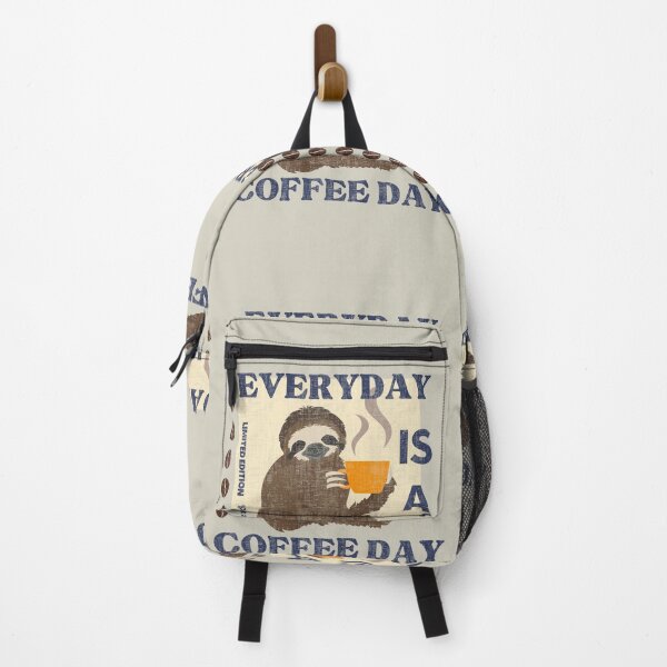 Item preview, Everyday is a coffee day - Funny coffee sloth designed and sold by yococo.